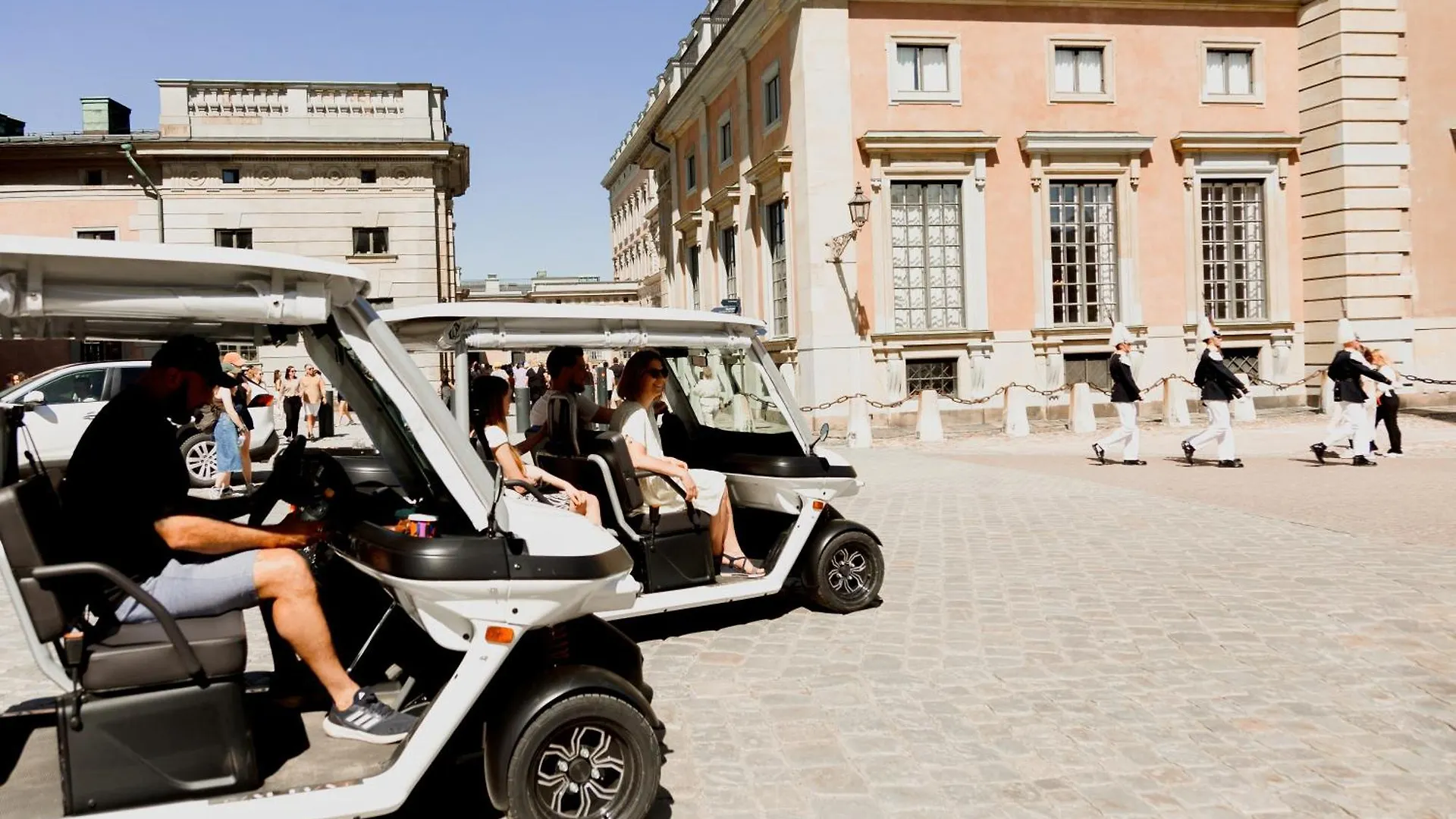 Luxusní stan Hotel Stockholm Privat Golf Cart